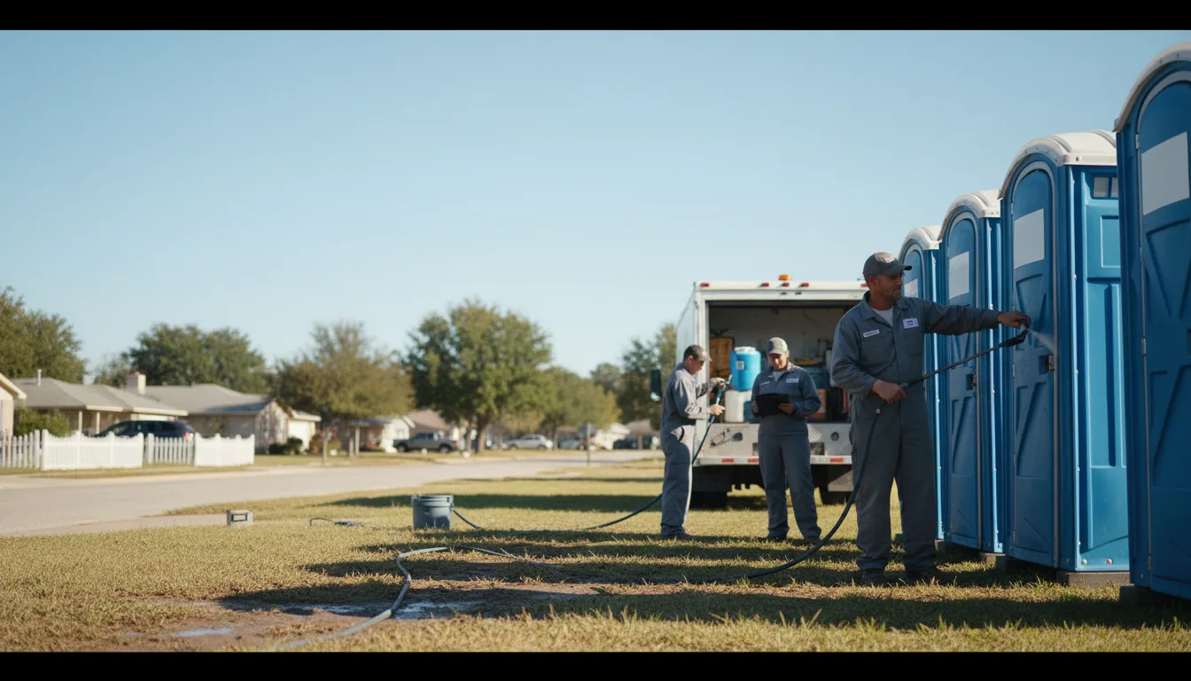 Long-Term Portable Toilet Rental in Evergreen Park, IL near me